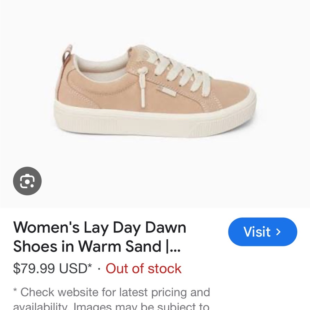 Reef Women's Lay Day Dawn Warm Sand Sneakers